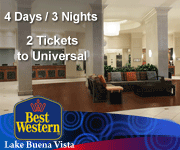 Universal Orlando Vacation Package at Best Western Lakeside